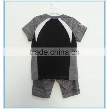2016 Summer Kids Clothes Boys Clothing Sets Printed Short Sleeve 2 Pcs Children Boy Clothes photo-6
