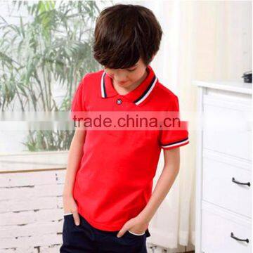 China Manufacturer Short Sleeve School Uniform Kids Polo Shirt photo-5