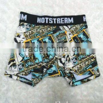 wholesale mens fashion printed boxer shorts briefs 2014