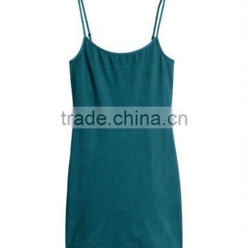 Ladies Tank Top with Adjustable Shoulder Straps