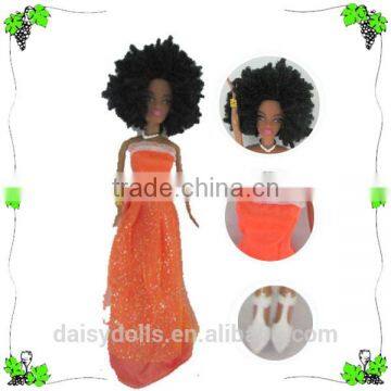 China Manufature 11.5 Inch Doll Black Baby Doll photo-2