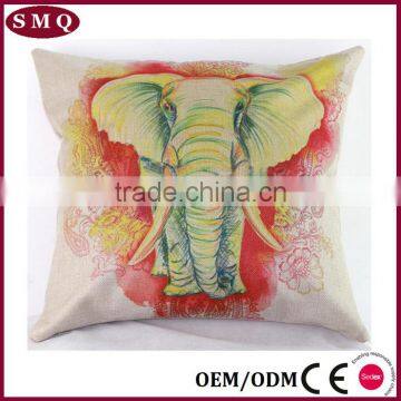 animal printing decorative pillow covers cotton linen cushion cover