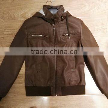 2016 lady pu leather jacket/motorcycle blazer #PL8930