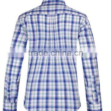 2017 New Fashion Plaids Mens Long Sleeve Casual Shirt Wholesale photo-3