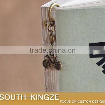 Interesting Unique Shape and Pattern Bronze Creative Metal Bookmark Classmate Gift photo-6
