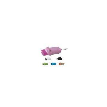 Sell Hand Pressing Rechargeable Flashlight