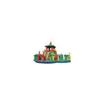 Waterproof Inflatable Bouncy Castle Happy Paradise for Amusement Parks