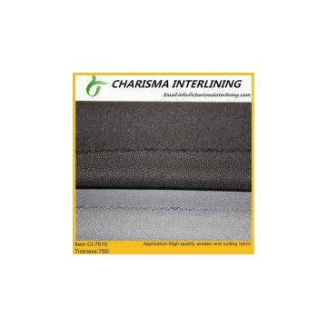 China Manufacturer Direct Wholesale Polyester 10gsm Non-woven Interlining 1010 photo-3