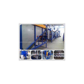 500kg/h pet bottle recycling plant