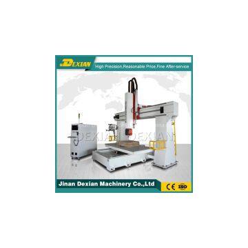 5 axis cnc wood router machine , 3d wooden carving in chinese homemade milling machine with cnc