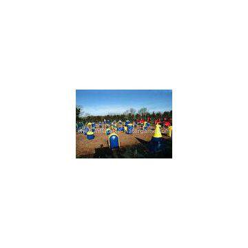 Hot Air Welding Inflatable Outdoor Indoor Paintball Field PVC Tarpaulin OEM / ODM