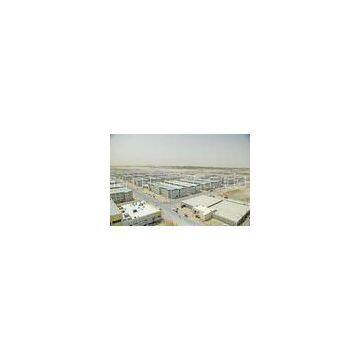Light Steel Prefabricated Accommodation , Durable Prefab House Building