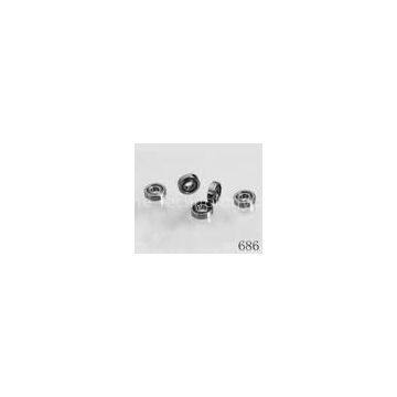 Deep Groove Miniature Single Row Chrome Steel Ball Bearings , Z1 Z2 Z3 Z4