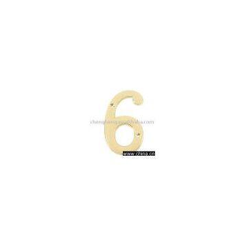 Door plate number