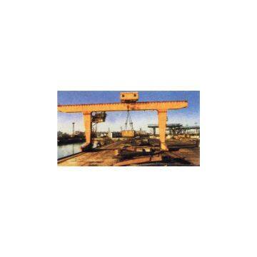 L Type 5t - 20 / 5t Single Girdle Gantry Electric Overhead Crane with Hook