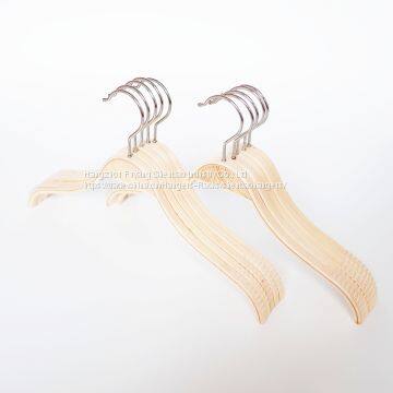 Flat Body Laminated Coat Hanger With Anti-slip Bar for Men Clothes photo-2