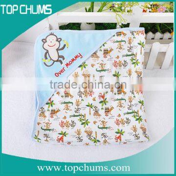 Gift for baby wholesale custom printed baby hooded towel