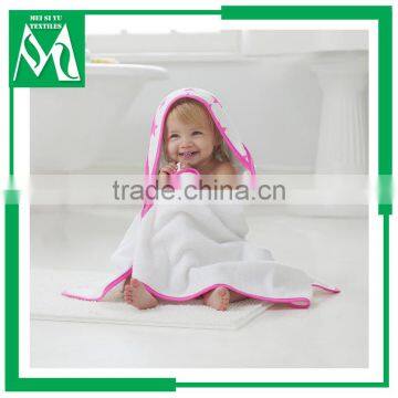 90*90cm baby hooded bath towel for shower gifts