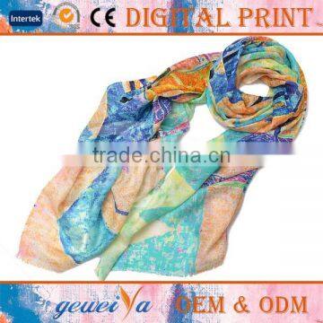 OEM For Digital Printed Pashmina Scarves