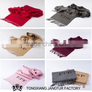 Excellent quality women wool shawl soft warm cashmere scarf