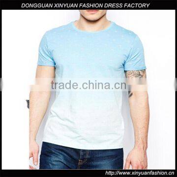 Top Quality 100% Cotton Mens Printed T- Shirts ,Custom Short Sleeve Round Neck T-shirts For Men