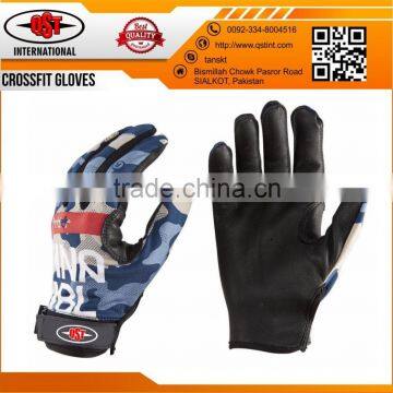 Non Slip Gym Full Finger Gloves Fitness Cross Fit Training Gloves Custom