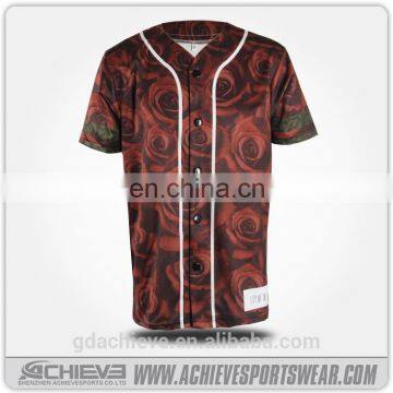 Men Dry Fit Shirt Camo Reglan Baseball Jersey Sublimated Printing t Shirts photo-3