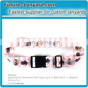 Travel luggage belt with custom logo