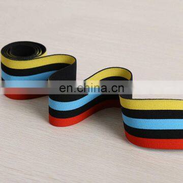 Fashionable Striped Plain Woven Elastic Ribbon for Underwear photo-3