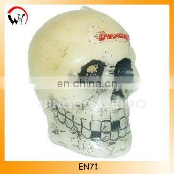 Hallowmas skeleton candle