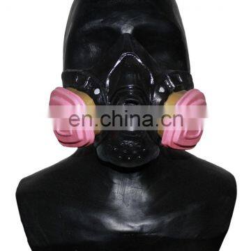 Simple Makeup Latex Gas mask