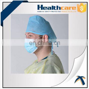 Disposable medical earloop face mask