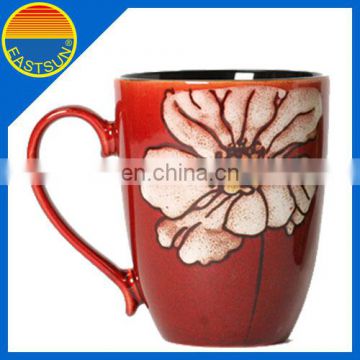 Hot popular full color printing office ceramic cup