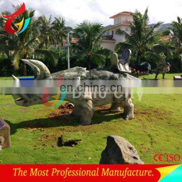 Theme Park Amusement Equipment Life Size Dinosaur Ride photo-2