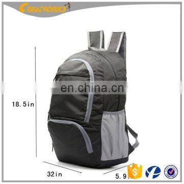 Best Packable Handy Lightweight Outdoor For Travel Resistant Camping Backpacking Packs Black Light Travel Massage Backpack photo-3