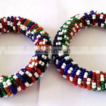Wholesale Tribal Beaded Handmade Bangles/Bangles/Bohemian Jewelry/Diwali Offer/Bollywood Bangles/belly Dance Bangles photo-3