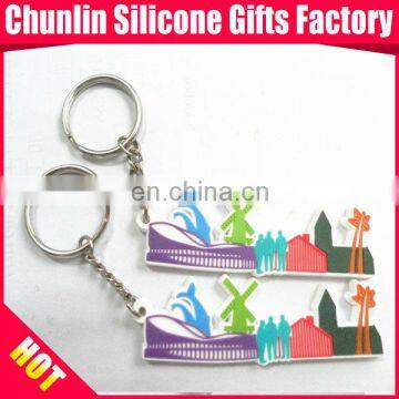 Customized Logo and Picture PVC Rubber Keyholder