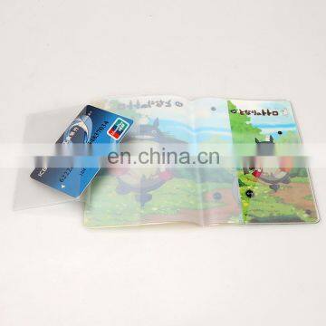 Wholesale plastic PVC Passport holder cover,travel document holder