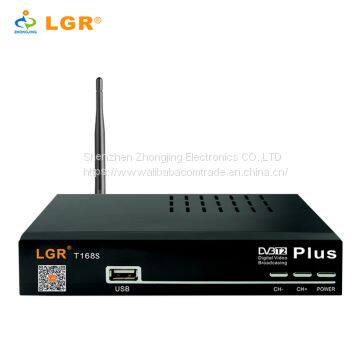 NEW Digital terrestrial receiver DVB-T2 Plus T168S Set Top Box by tablet PC watching live TV free