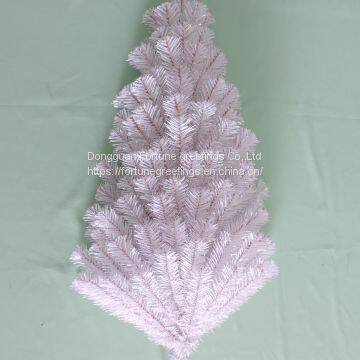 Artificial christmas half tree