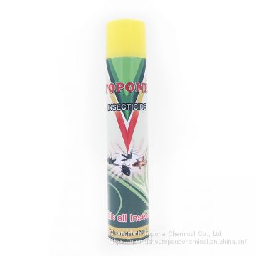 Topone brand High effective 400ml Aerosol Insecticide spray