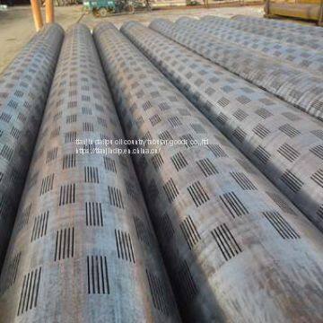 used seamless Slotted pipe for sale perforated metal mesh pipe