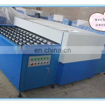 HOT SELLING glass washing machine/horizontal insulating glass machine with warm edge spacer