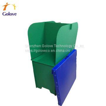 Corrugated Cardboard Polling Booth for 2019 Election photo-3
