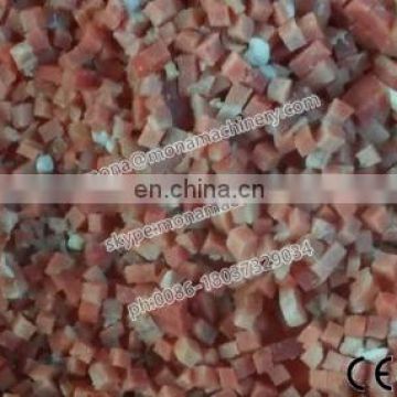 frozen meat dicer machine / meat cube cutting machine/ Beef chicken meat cube dicer