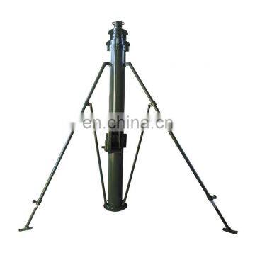 Manual Winch Portable Military Signal Antena Mast photo-2