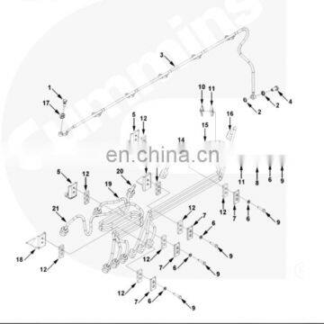 ISC ISL diesel engine parts 3922667 Fuel Manifold