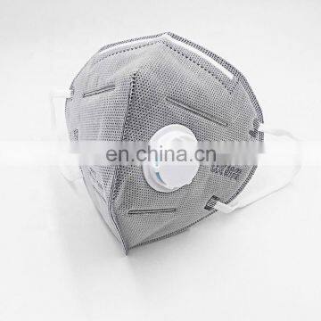 Winter Activated Carbon Anti Smog Dust Protective Face Mask Mouth Muffle With Valve photo-5