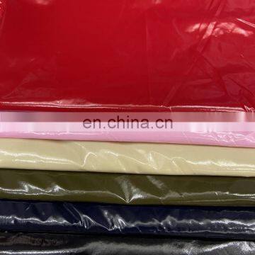 380T Bright Pu Coated Nylon Taffeta Fabric For Down Jacket