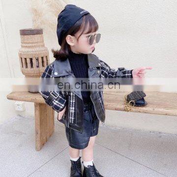 2020 New Product Thickened Plaid Jacket Fashion Girl's Foreign Style Jacket photo-2